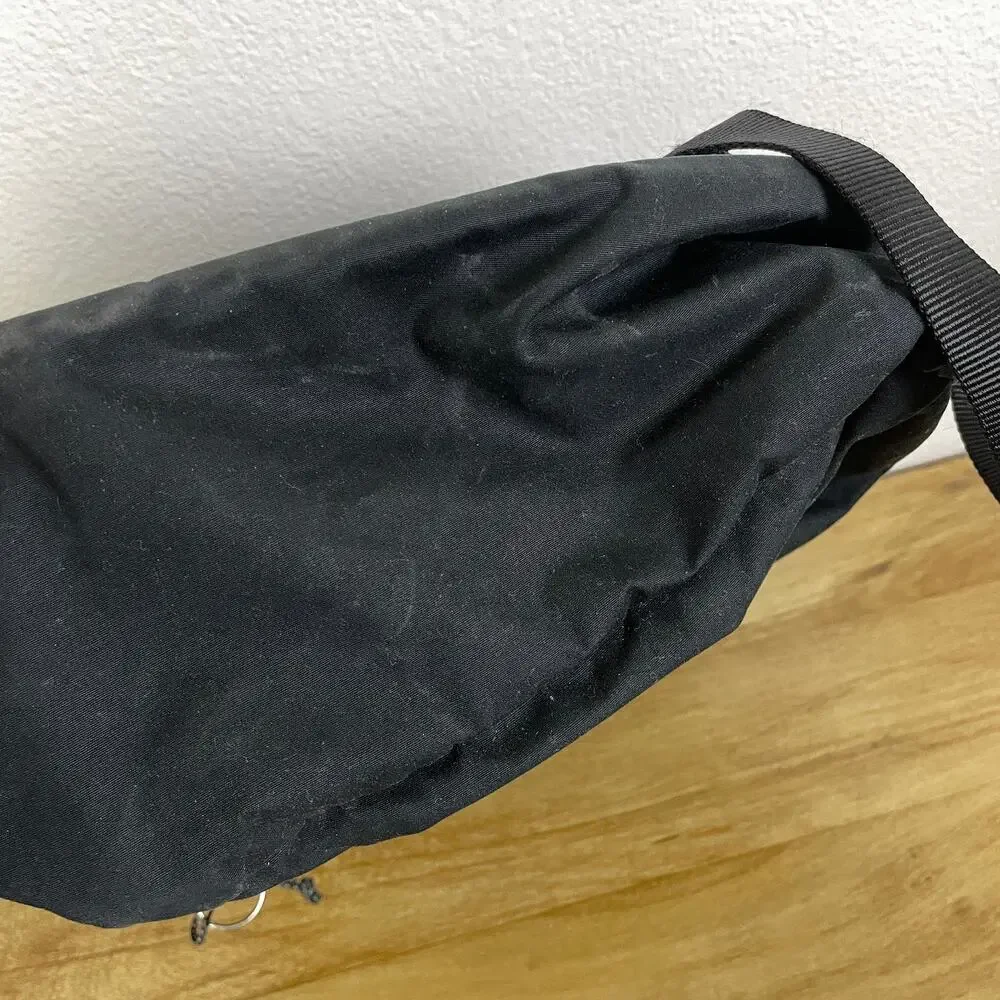 Fjallraven Vardag Backpack Black Outdoors School Daypack Handle Pockets Zippers
